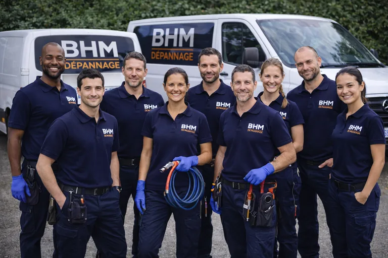 Équipe BHM Dépannage en intervention